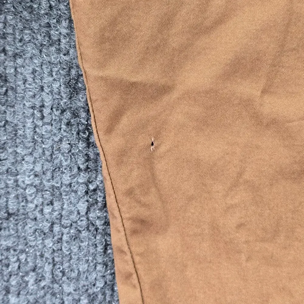 Footjoy Golf Pants Mens 38x30 (38x29) Brown Khaki Performance Stretch Chino